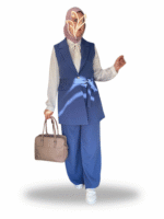 Costume classique sans manches2pcs                                                       طاقم كلاسيكي من قطعتين – Image 5